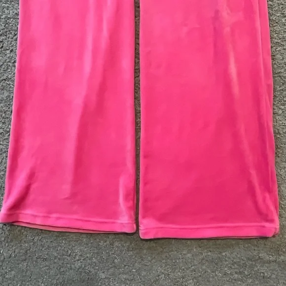 PLAYBOY Hot Pink Wide-Leg Lounge Pants | Y2K | Size XL - Picture 7 of 14